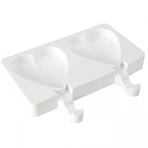 Silicone Mould for Ice Cream - Mini Hearts